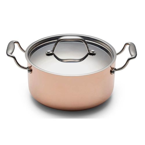Blomsterbergs Gryde med låg 3 liter Kobber