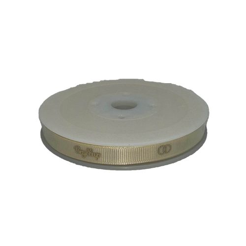 Bånd Bryllup 9mm 20m - Creme/Guld