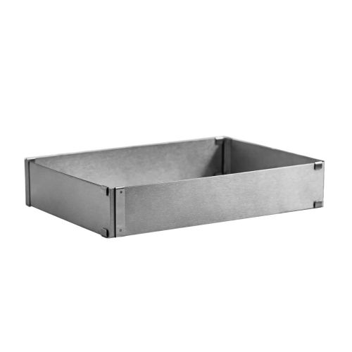 Blomsterbergs Justerbar Kageramme 28x18x5cm - Rustfrit Stål