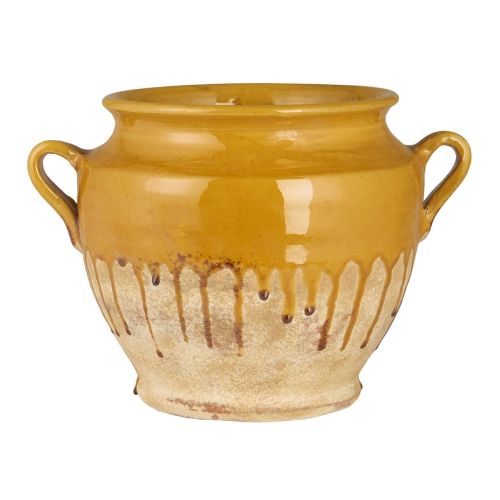 Ib Laursen Skjuler m/hanke Gul Løbeglasur Avignon