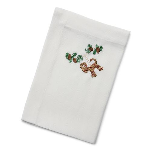 Langkilde & Søn Juleserviet med halmbuk