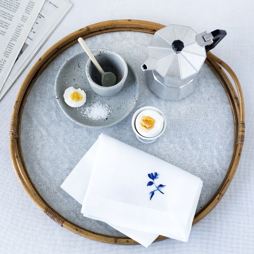 Langkilde & Søn Stofserviet m. Kærmindesøster