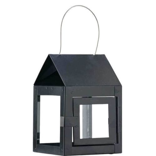 A2 Living Lanterne Galvaniseret 8x12cm - Sort