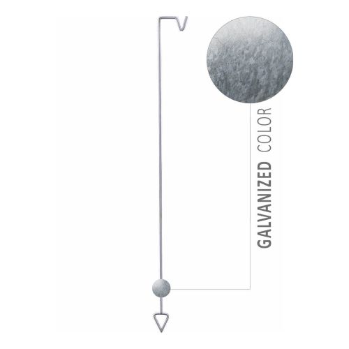 A2 Living Udendørs Mega spyd til Micro Lanternerne 110cm - Galvaniseret Zink