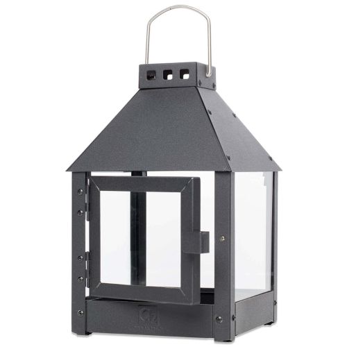 A2 Living Lanterne Mini Quadro 17x27,5cm - Galvaniseret Sort