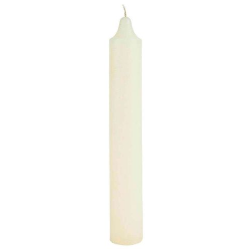 Rustiklys 25 cm - Creme