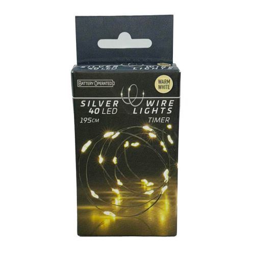 LED Lyskæde - 40 lys