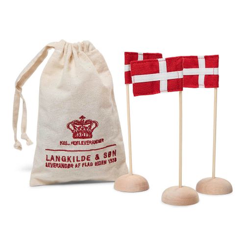 Langkilde & Søn Bordflag Mini - 3stk