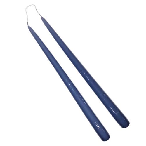 Stagelys Lak Støvet Blå 42cm - 2stk