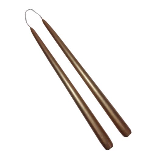 Stagelys Lak Guld 42cm - 2stk