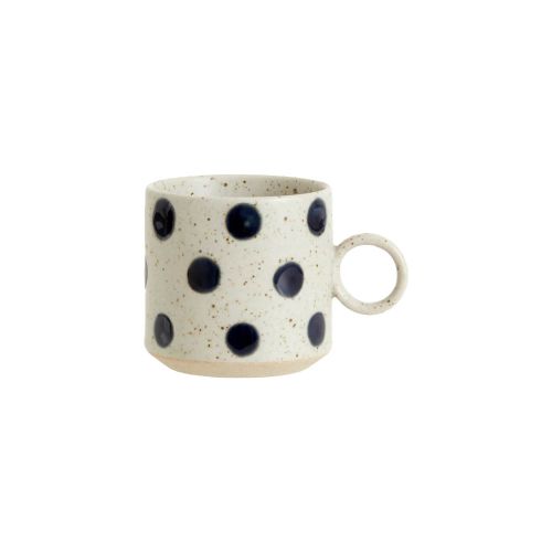 Nordal GRAINY Kaffekop 27cl Sand/Mørkeblå