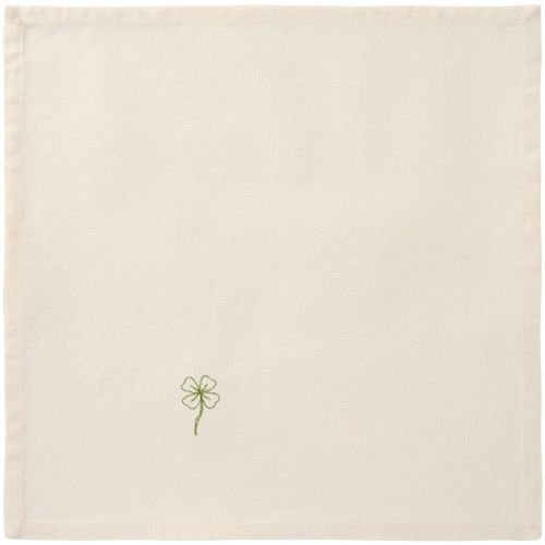 Ib Laursen Stofserviet Flora m/firkløver butter cream