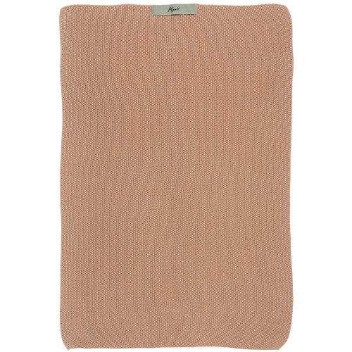 Håndklæde Mynte Strikket - Faded Rose
