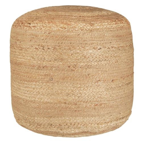 Ib Laursen Rund Puf Jute