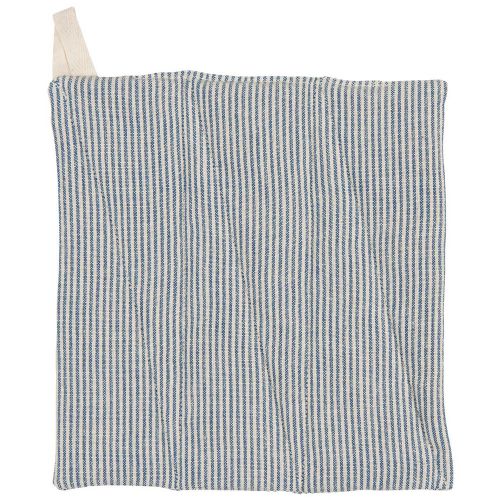 Grydelap Charlie m/mørkeblå tynde striber