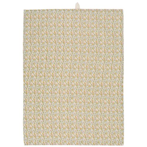 Viskestykke Silje m/multifarvede små blomster