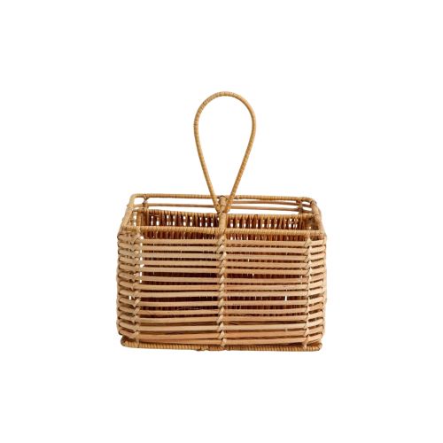 Nordal ZADAR Fletkurv 20x20cm - Rattan