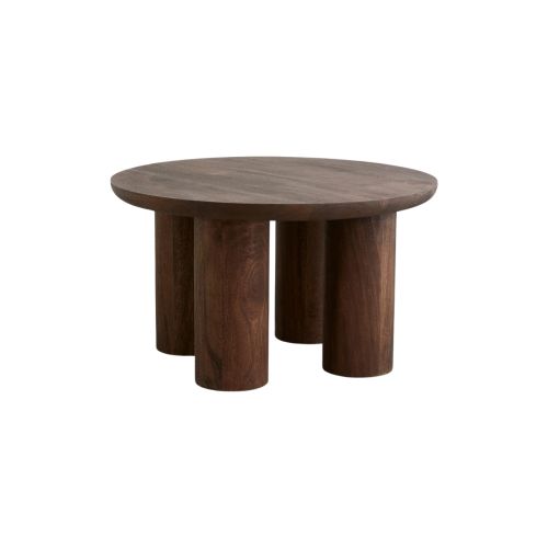Nordal HELIN Sofabord i Mangotræ - Mørk Brun