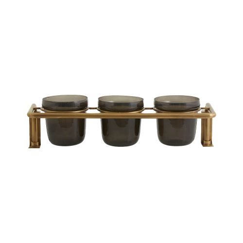 Nordal FIDRA opbevaringshylde 42cm - Messing