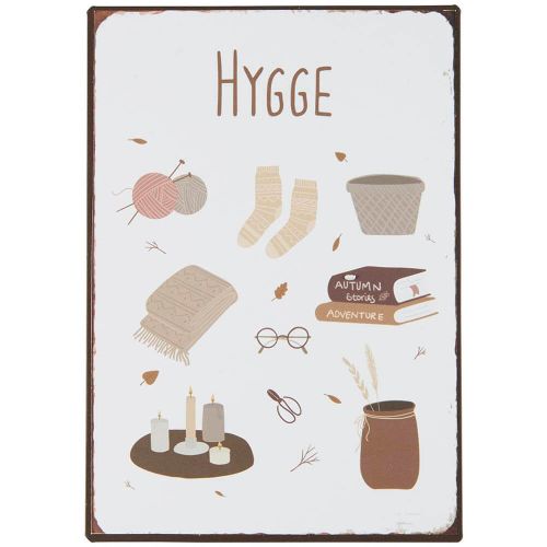 Metalskilt - Hygge 2