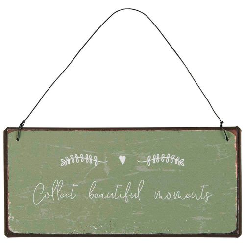 Metalskilt - Collect Beautiful Moments