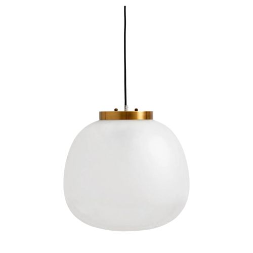 Nordal FROST Pendel Hængelampe i frostet og klar glas