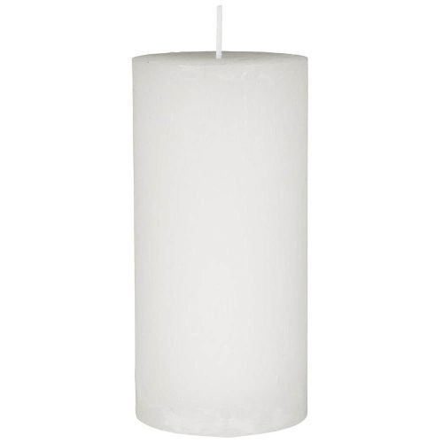 Rustik bloklys Hvid 6,8x14cm