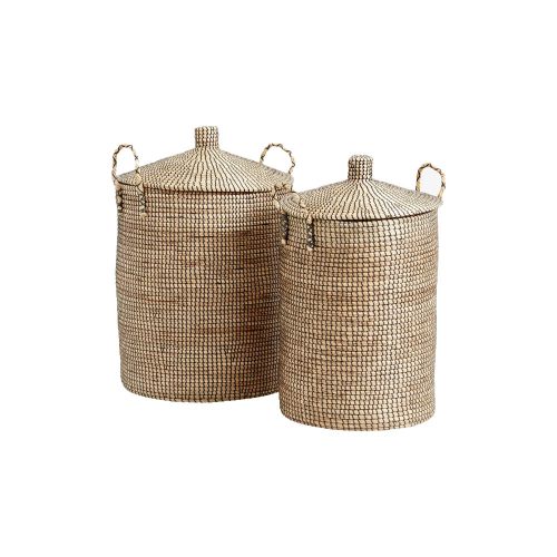 Nordal LAUDY Vasketøjskurve - Søgræs