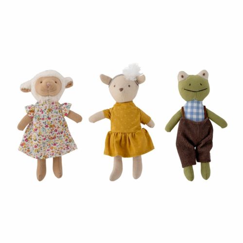 Bloomingville MINI Animal Friends Dukker - 3 Dele