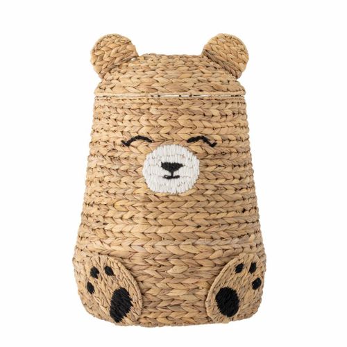 Bloomingville MINI Timone Kurv m/låg Vandhyacint - Natur