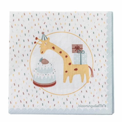 Bloomingville Frokostserviet 3-lags 20stk - Celebrate