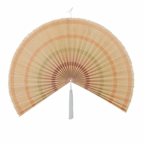 Bloomingville Jaime Bambusvifte Vægdekoration - Gul