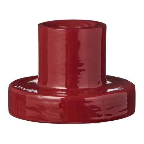 Ib Laursen Glas Stage t/1,3cm lys - Rød