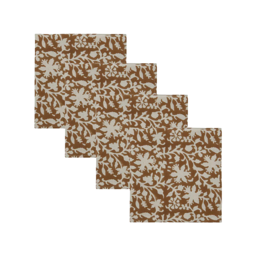 House Doctor Stofserviet 4stk - Brun / Natur