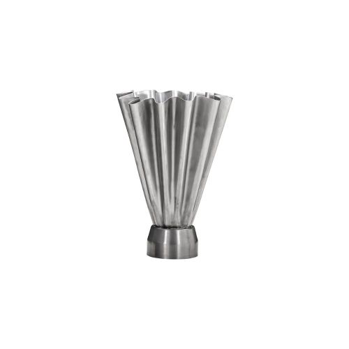 House Doctor HDFlood Vase 33cm - Børstet Sølv