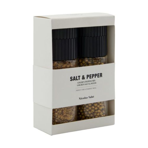 Nicolas Vahé Gaveæske Golden Salt & Peber - 86g
