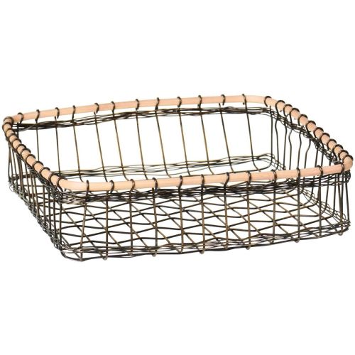 Ib Laursen Servietholder m/bambuskant kvadratisk - Passer t/20x20cm serviet