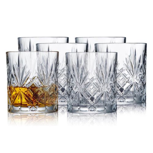Lyngby Krystal Melodia Whiskyglas 31 cl 6 stk