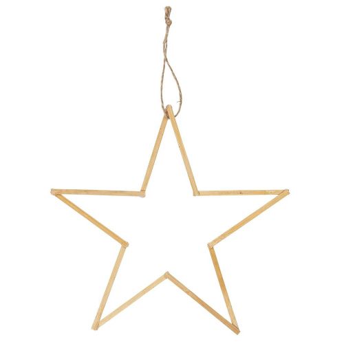 Stjerne t/ophæng Træ - 21,5cm