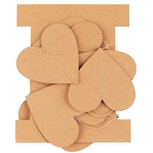 Ranke m/12 hjerter 3-dimensional
