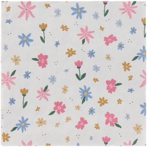 Ib Laursen Frokostserviet 3-lags 20stk - Blomsterfryd