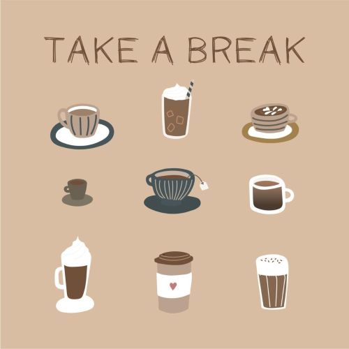 Ib Laursen Frokostserviet 3-lags 20stk - Take a break