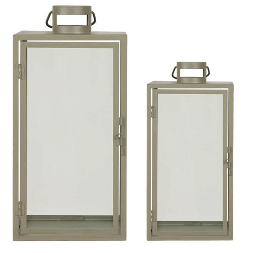 Alabama Lanterne 2stk - Grøn