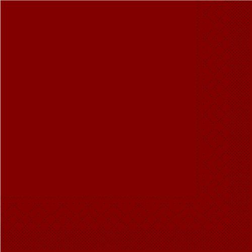 Sovie Middagsserviet 3-lags 20stk - Bordeaux