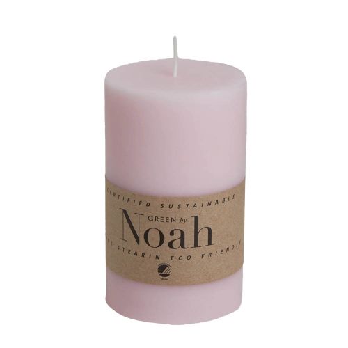 GreenByNoah Bloklys Ligth Pink - Økologisk 7x12cm