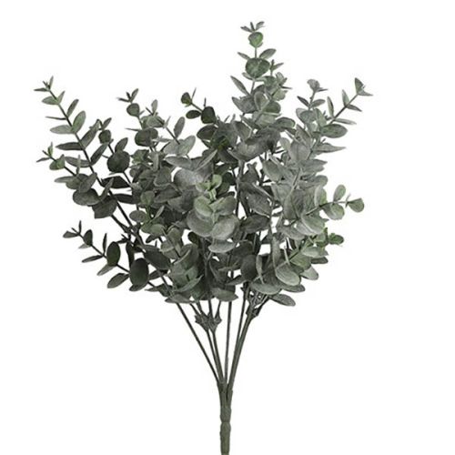 Evigheds Eucalyptus busk H35cm - Støvet Grøn