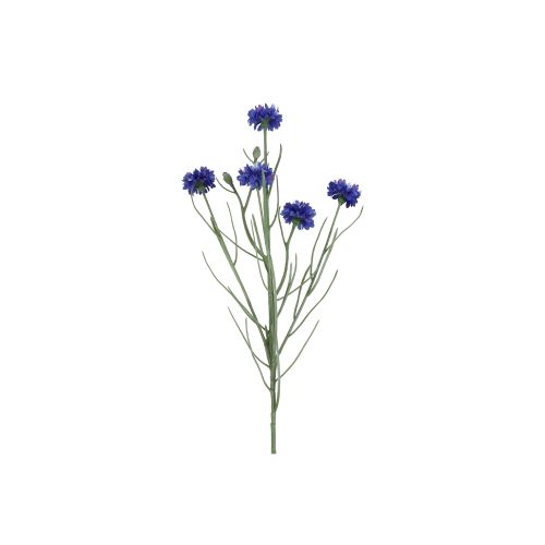 Evigheds Kornblomst Buket 66cm - Blå