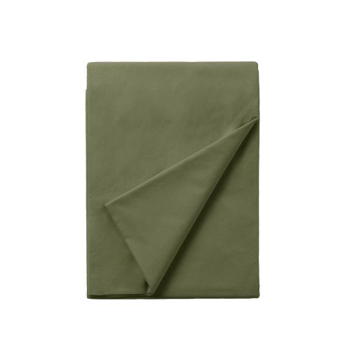 DAWN Percale Fladt Lagen 260x260cm - Olive