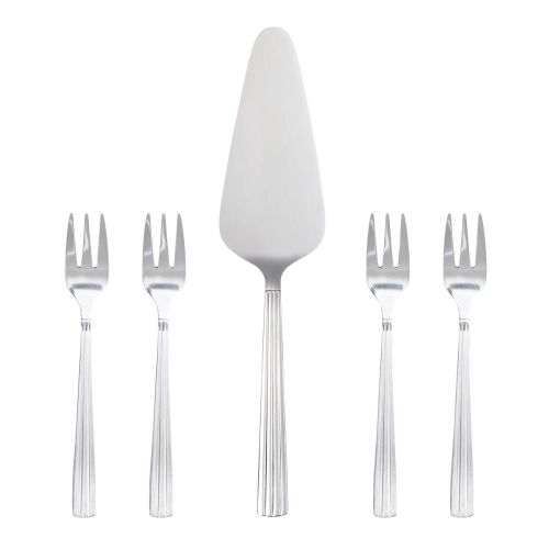 Aida Groovy Kagesæt 5 Dele - Rustfrit Stål