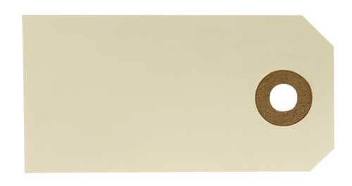 Manilla 10x5cm 25stk - Creme